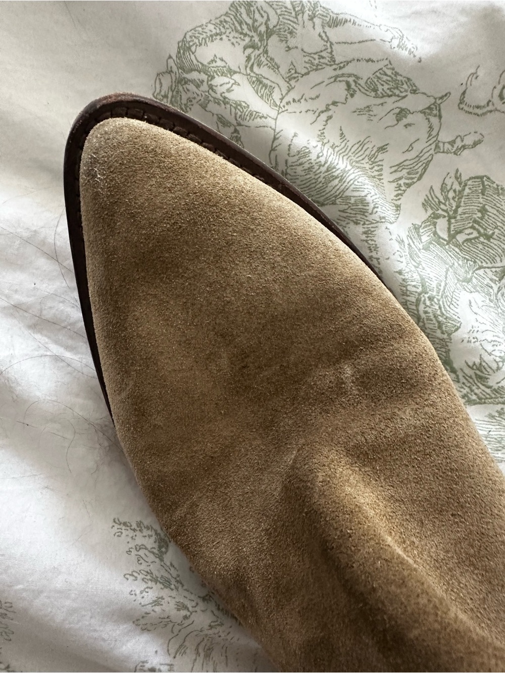 Vintage Burberry Vaughan Suede Boots - Picture 7 of 9